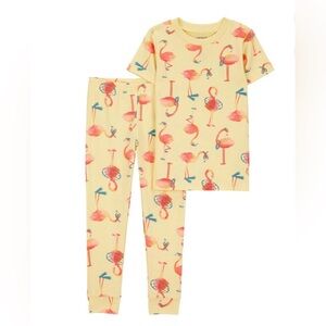 Carters Flamingo Print Kids Pajamas